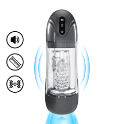 Pumped Masturbateur Sonicpull Vibrations et Succion Noir